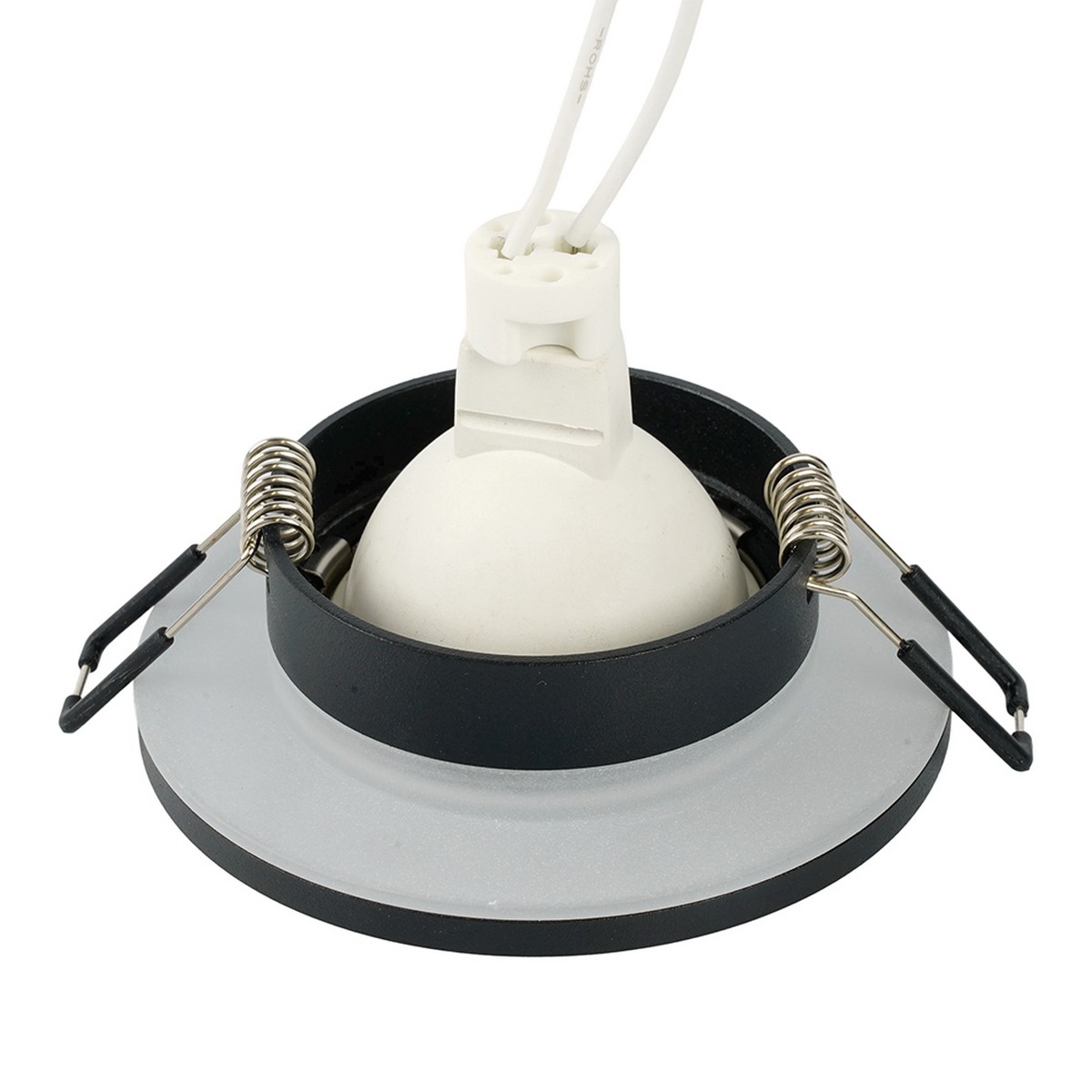 Встраиваемые светодиодные светильники Светильник встраиваемый Feron DL3116 потолочный G5.3 черный 51939 