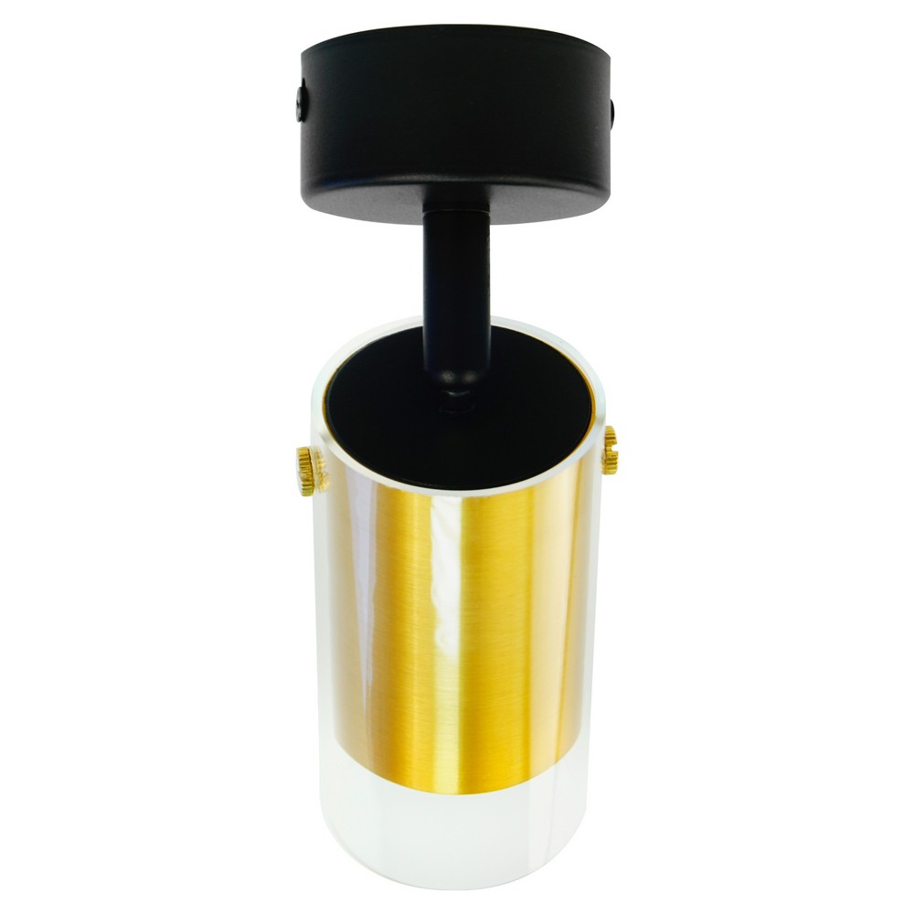 Светильники споты светодиодные Светильник Feron ML 1891 LUMINA настенно-потолочный GU10 золото черный 48746 