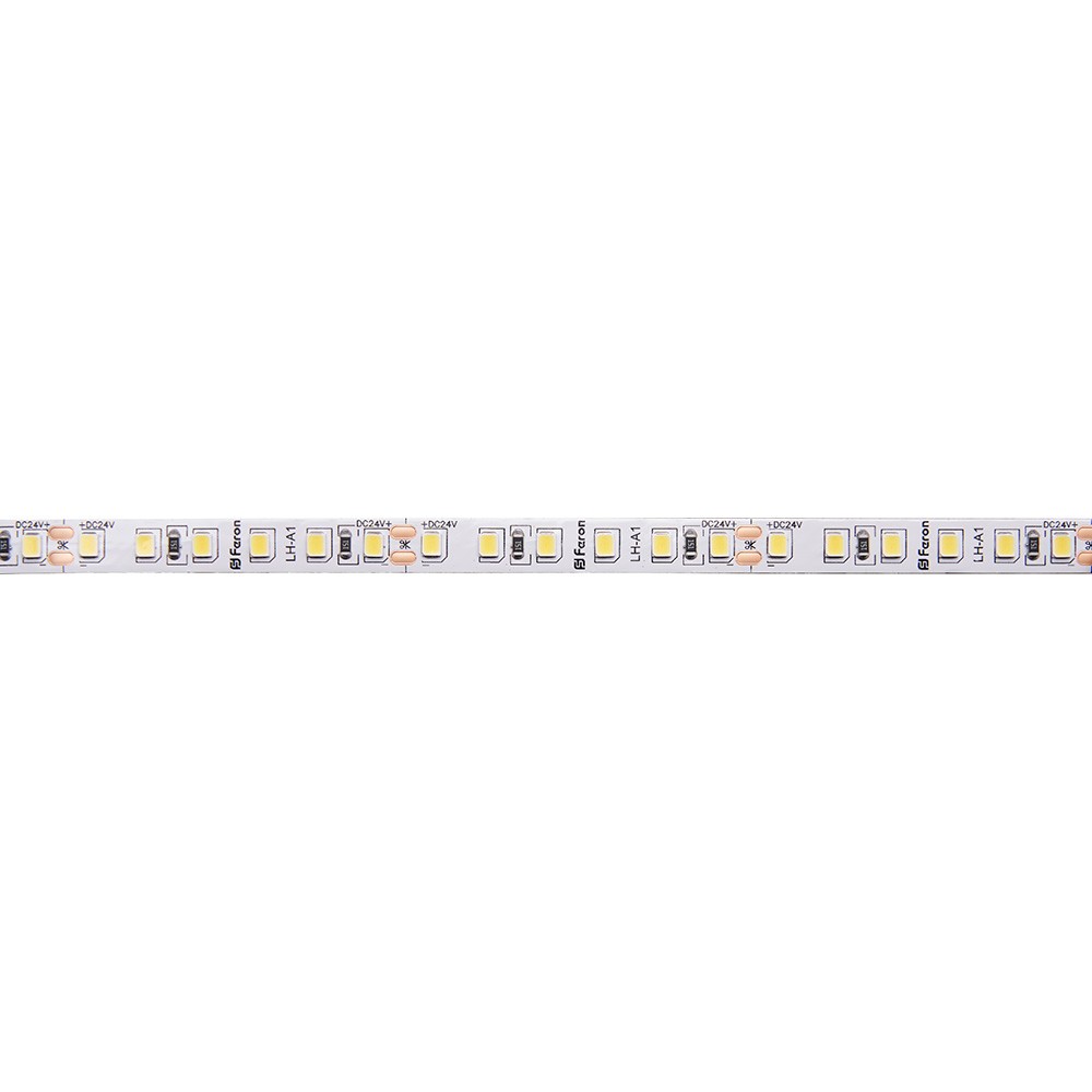 Светодиодная лента белая холодная Лента светодиодная Feron LS501 120SMD(2835)/м 11Вт 24V  6000К IP20  5 метров 41058 