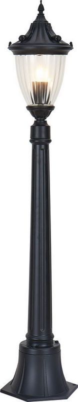 Уличные светильники столб Светильник садово-парковый Feron PL586 столб 60W 230V E27 черный 41167 