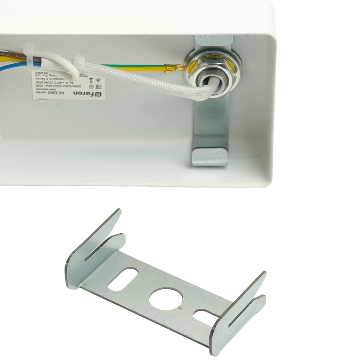 Светильник Feron ML1880 PRISM 35W 230V GU10 белый 48799