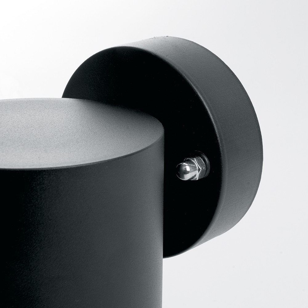 Уличные настенные светильники Светильник садово-парковый Feron DH1001 на стену  GX53 230V черный 11708 