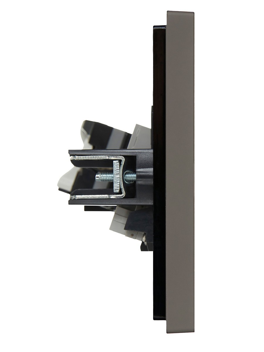 IEK FORTE&PIANO Серый Розетка IEK FORTE&PIANO Серый двойная RJ11+RJ45 кат.5E FP335