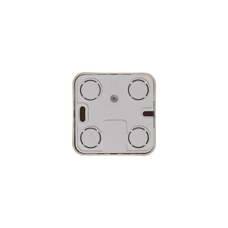 Blanca бежевые розетки и выключатели Коннектор SE Blanca TV Бежевый наружный изолир. пластина BLNTA000017