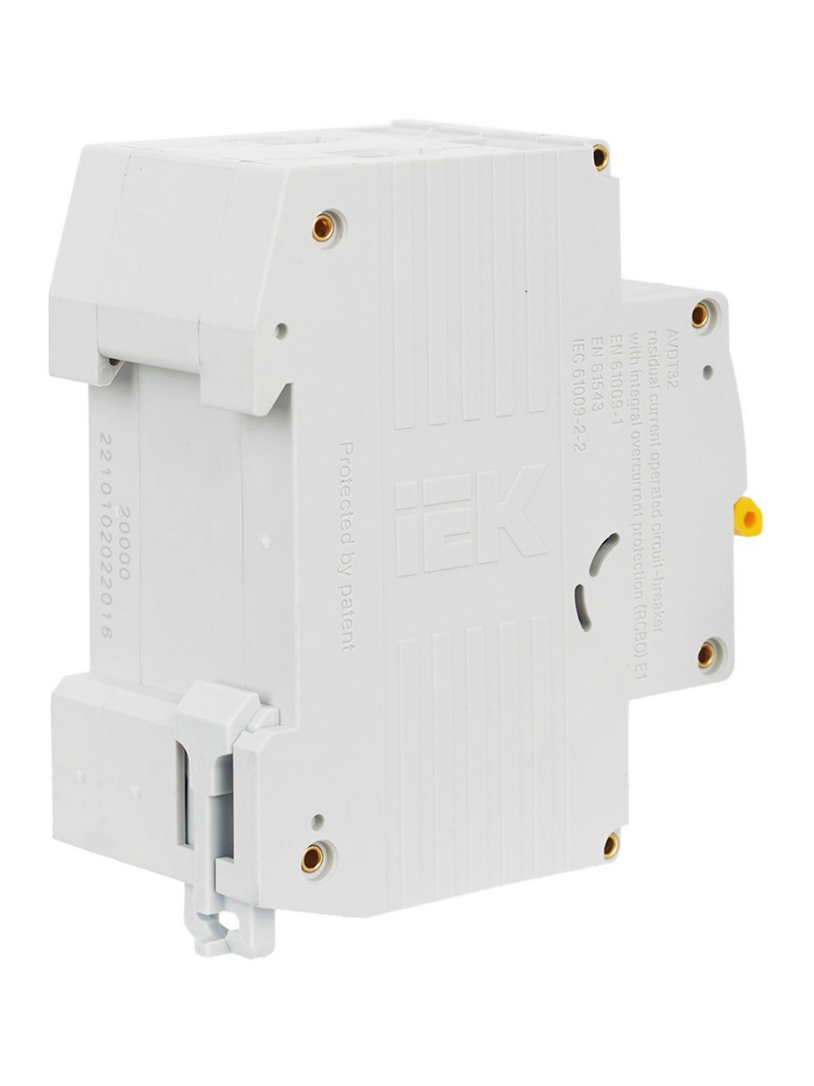 IEK Дифференциальный автоматический выключатель IEK KARAT АВДТ32 2P 16A MAD22-5-016-C-30 