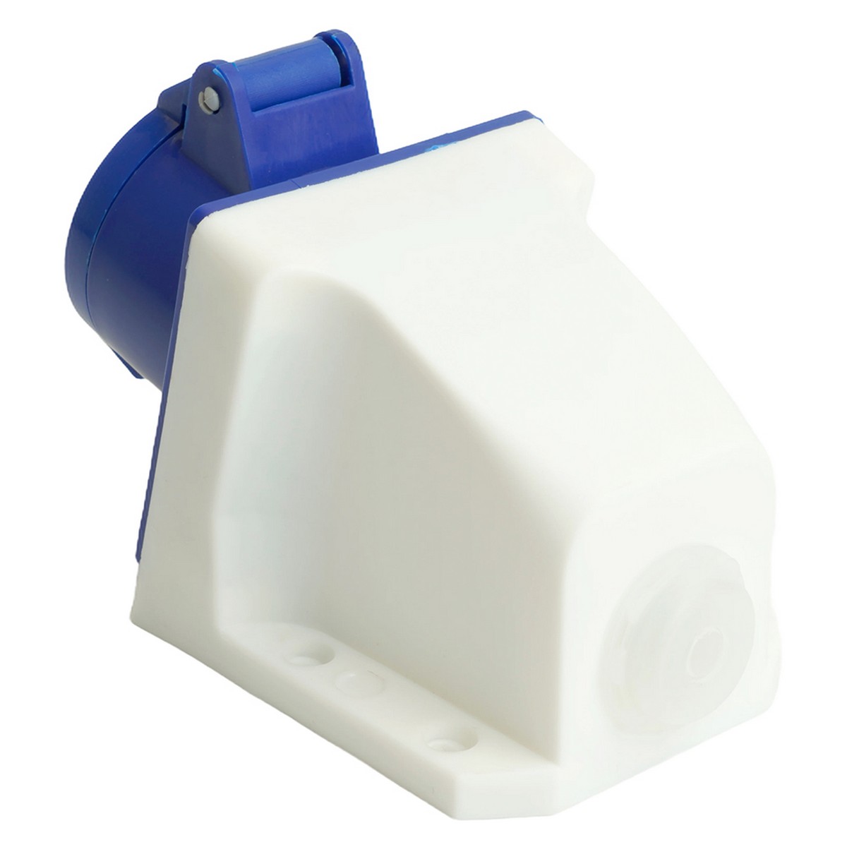 Силовые разъемы и вилки Розетка STEKKER стационарная ST-113 16А 220В 2P+PE IP44 RST16-113-44 49432 