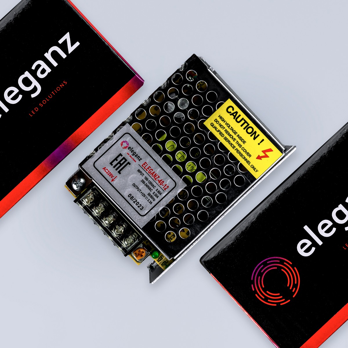 Блоки питания для светодиодной ленты Блок питания для светодиодной ленты Eleganz 12V 40W IP20 узкий 1114 