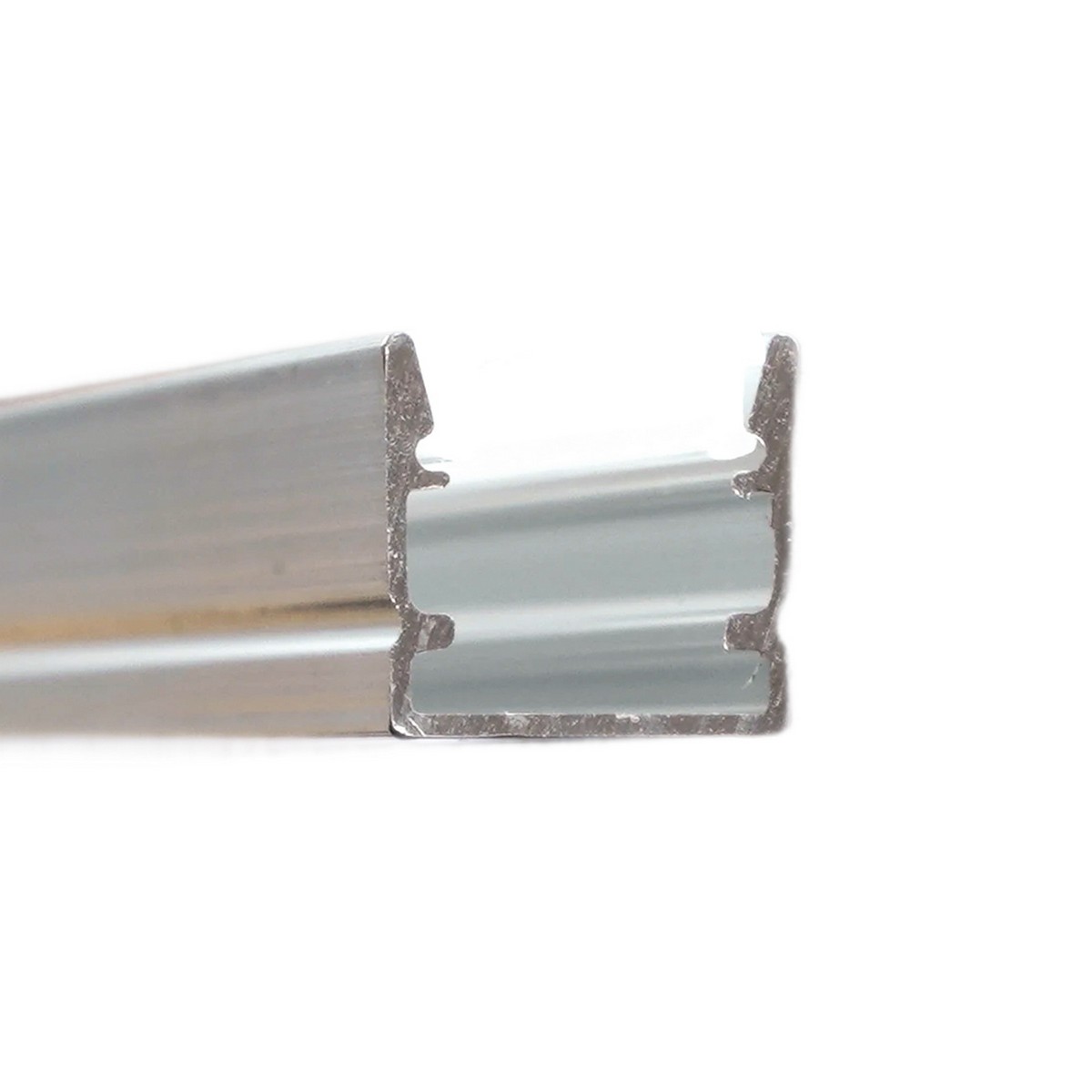 Профиль и крепеж для светодиодной ленты Профиль Feron CAB243 алюминиевый накладной 10х10мм серебро 52151 