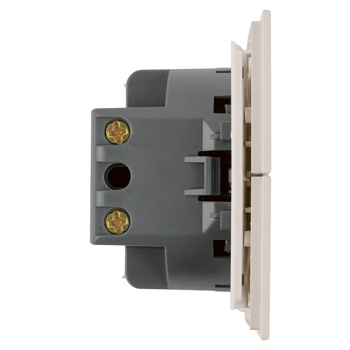 Мия - Розетки и выключатели Stekker Выключатель 2-клавишный c индикатором STEKKER Мия RSW10-3102-10 пудровый жемчуг 50476