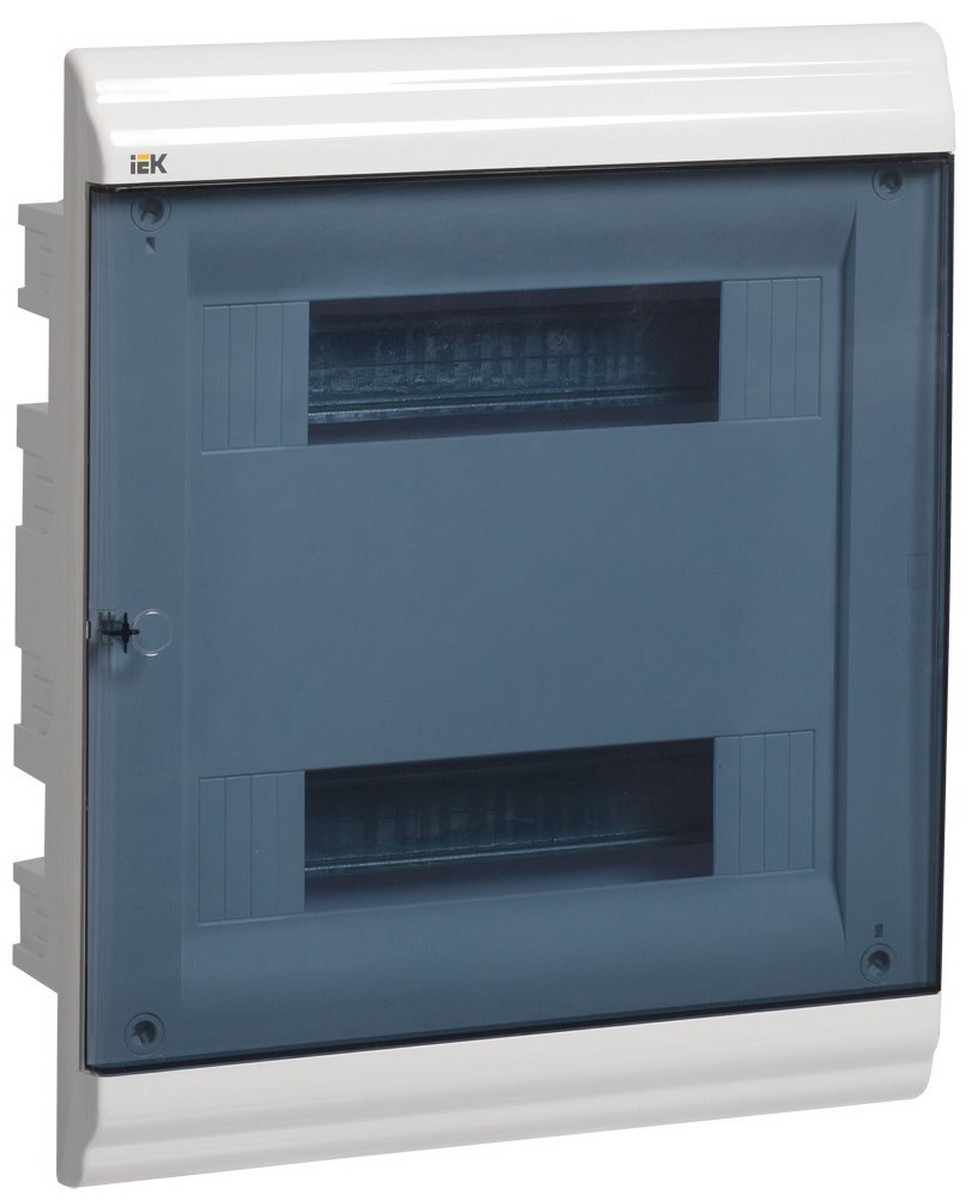 Пластиковые боксы и щиты IEK Корпус пластиковый IEK PRIME встраиваемый ЩРВ-П-24 белый IP41 MKP82-V-24-41-10