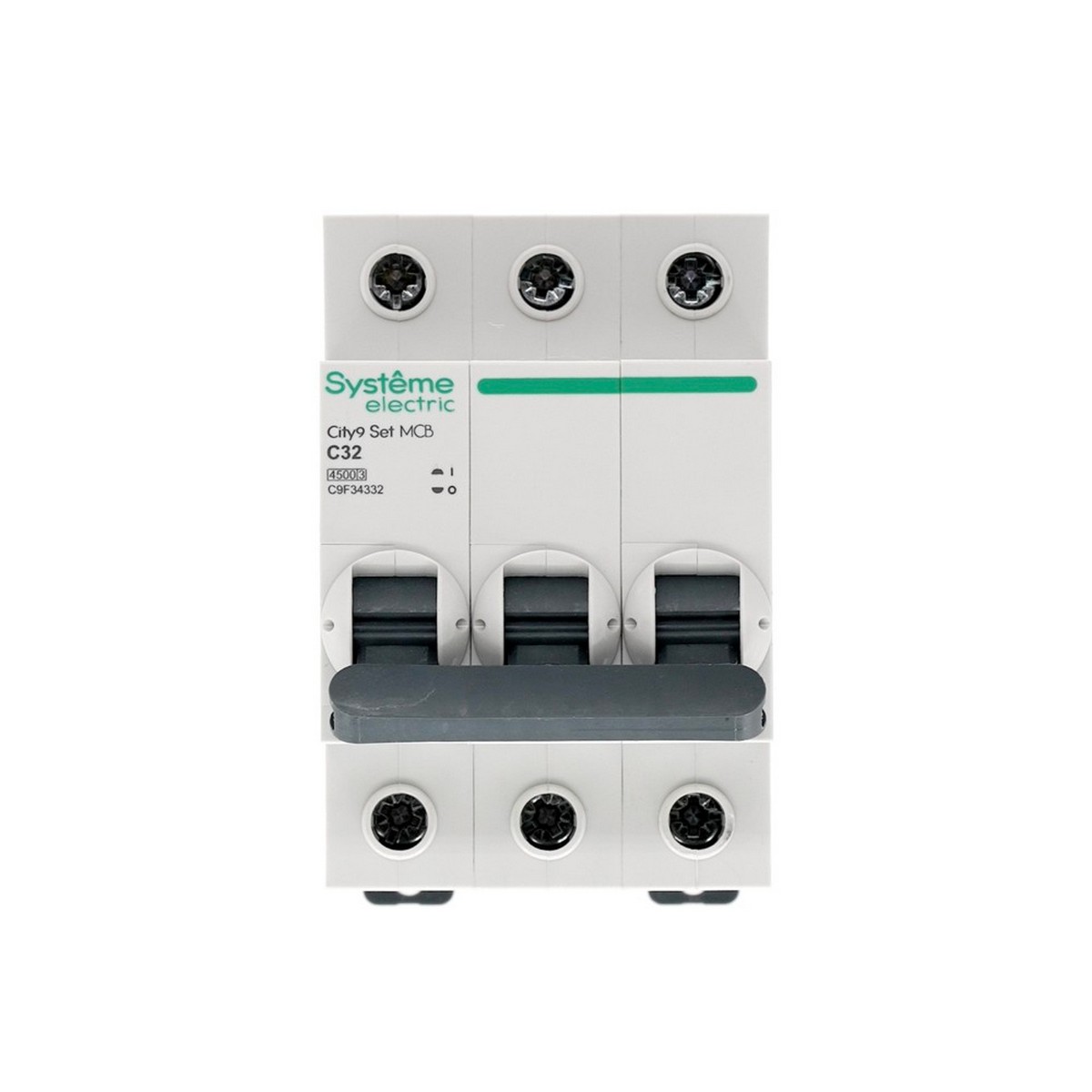 3 полюсные (трехполюсные) Автоматический выключатель SE City9 Set (АВ) С 32А 3P 4.5kA 400В C9F34332 