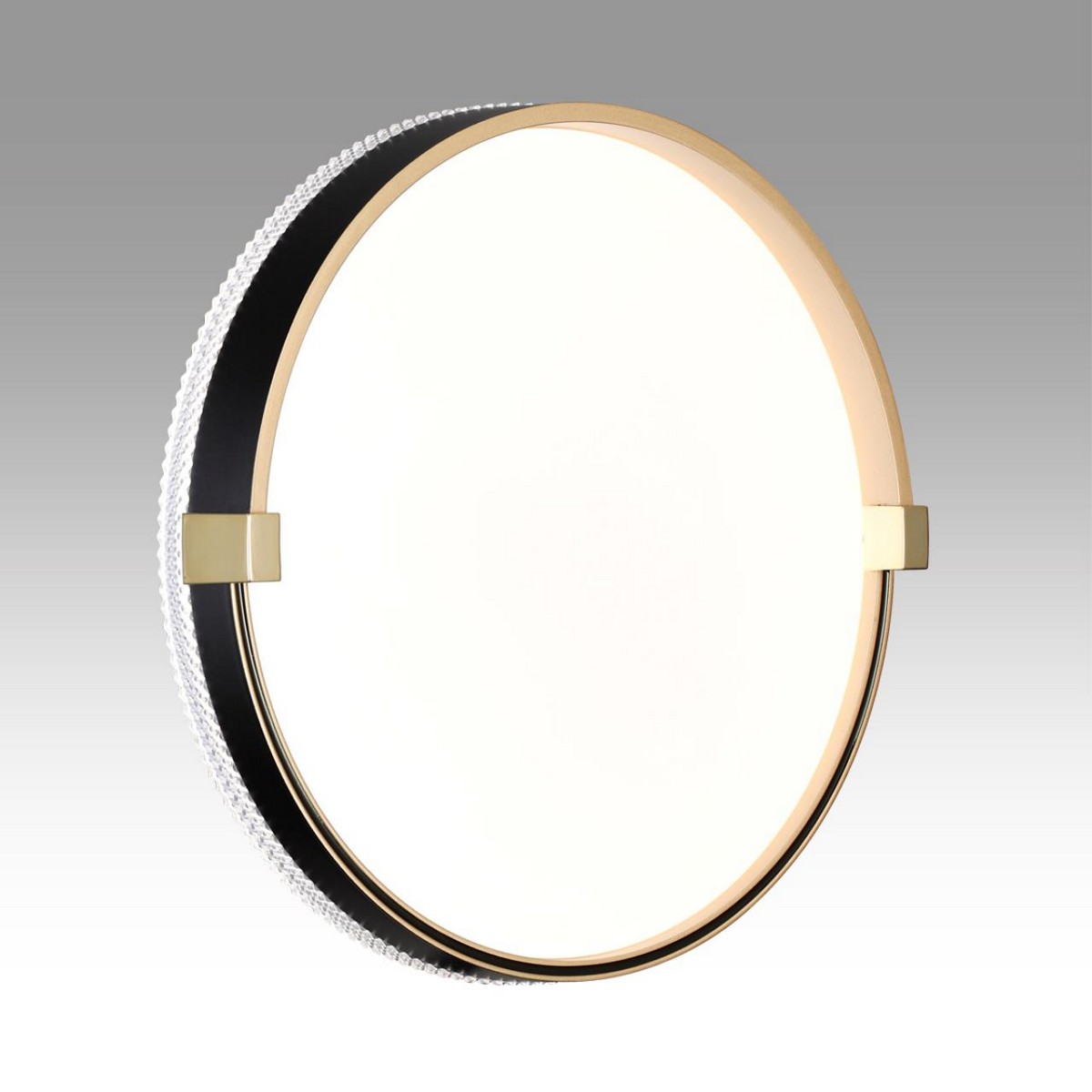 Накладные светодиодные светильники Настенно-потолочный светильник СОНЕКС 7647/CL OLIDI BLACK 