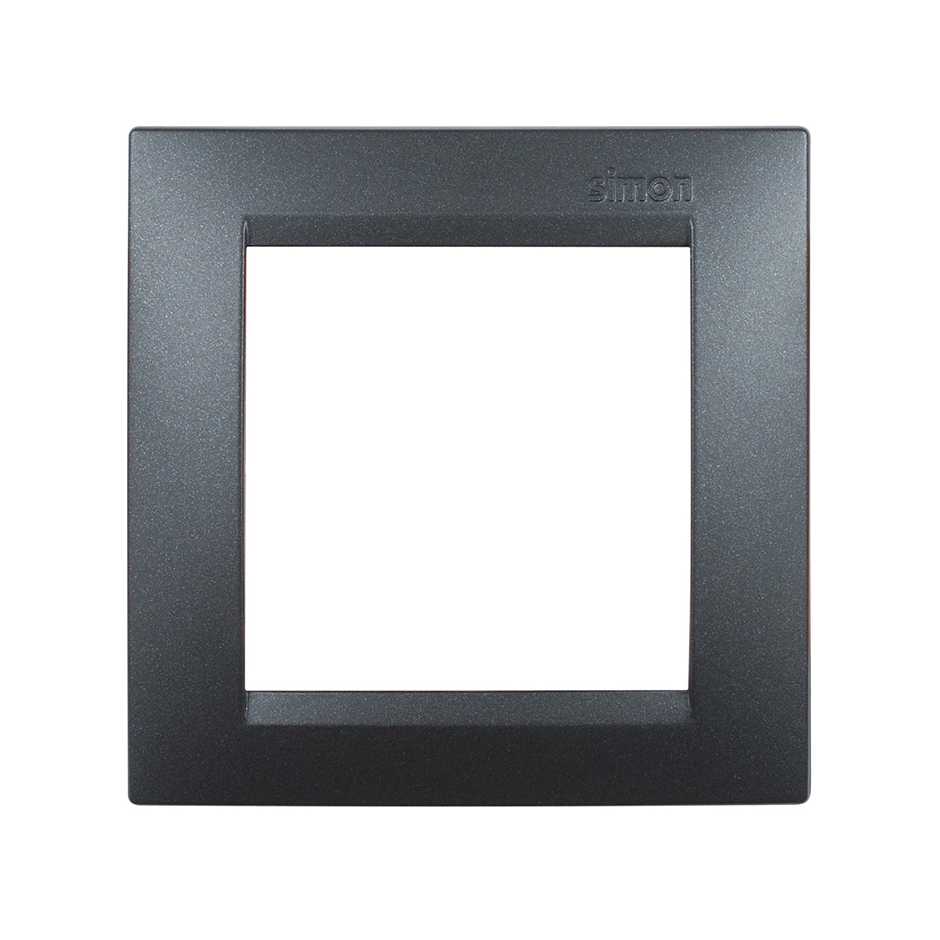 Рамка Simon 15 Графит 1-ая 1500610-038