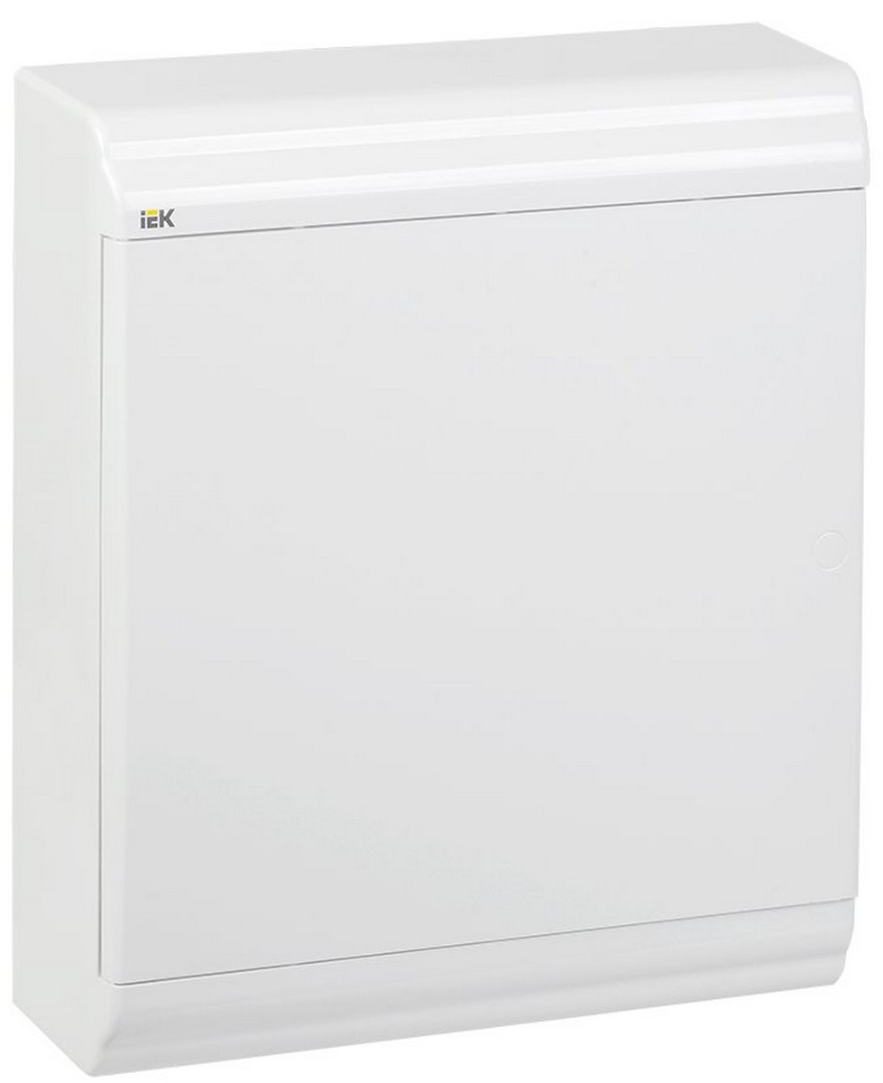 Корпус пластиковый IEK PRIME навесной ЩРН-П-24 белый/белая дверь IP41 MKP82-N-24-WD-41-10