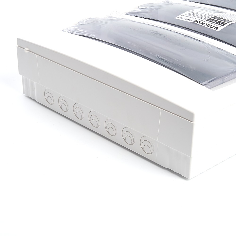 Пластиковые боксы и щиты Stekker Бокс настенный STEKKER EBX50-3/36-40 36 модулей, пластик, серия Standart 39650