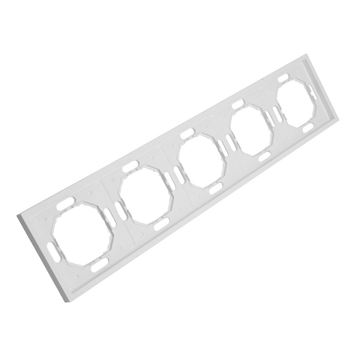 Рамка 5-ая STEKKER Эмили PFR00-5005-01 белый фарфор soft touch 49888