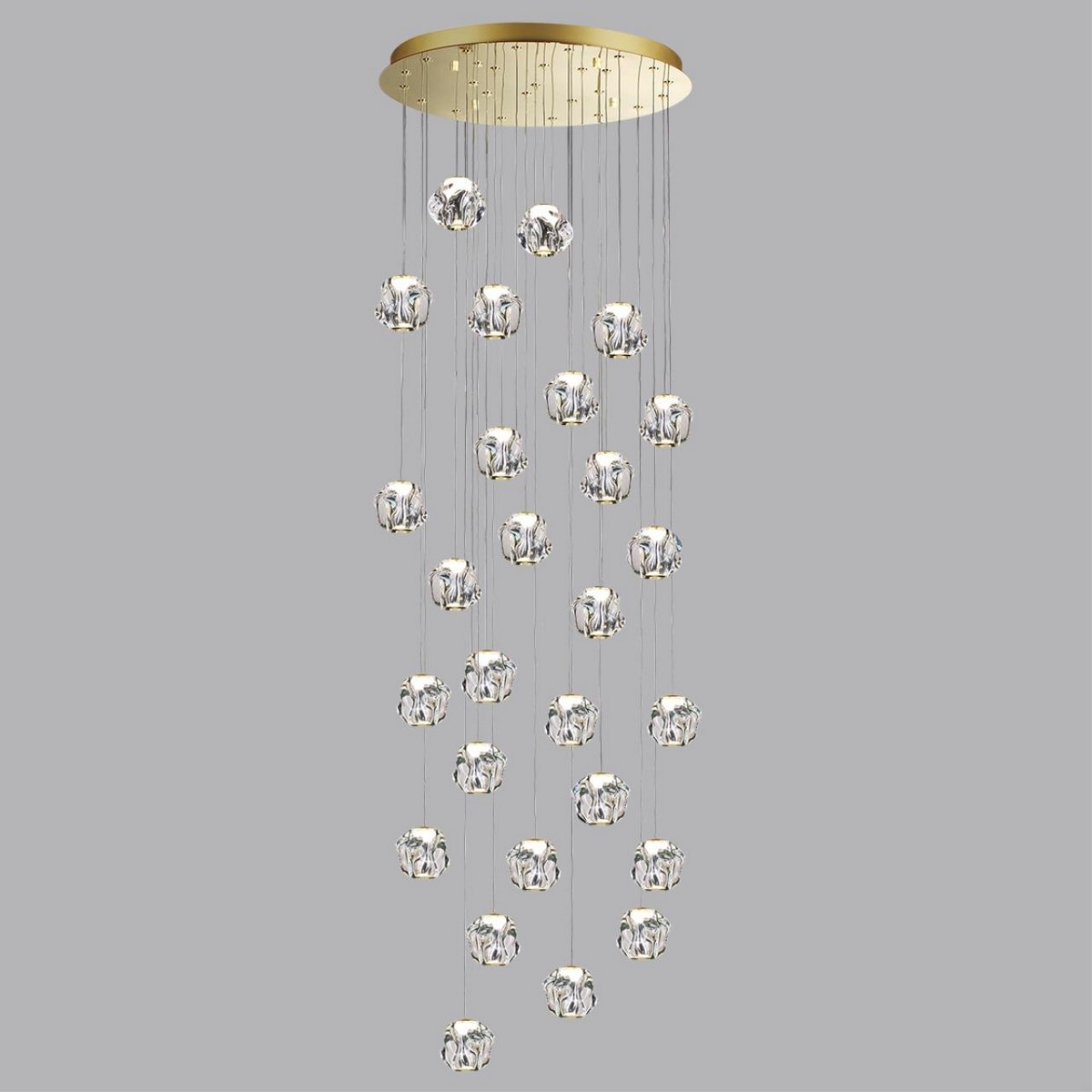 Люстры Люстра каскадная ODEON LIGHT 5085/120L JEMSTONE LED 