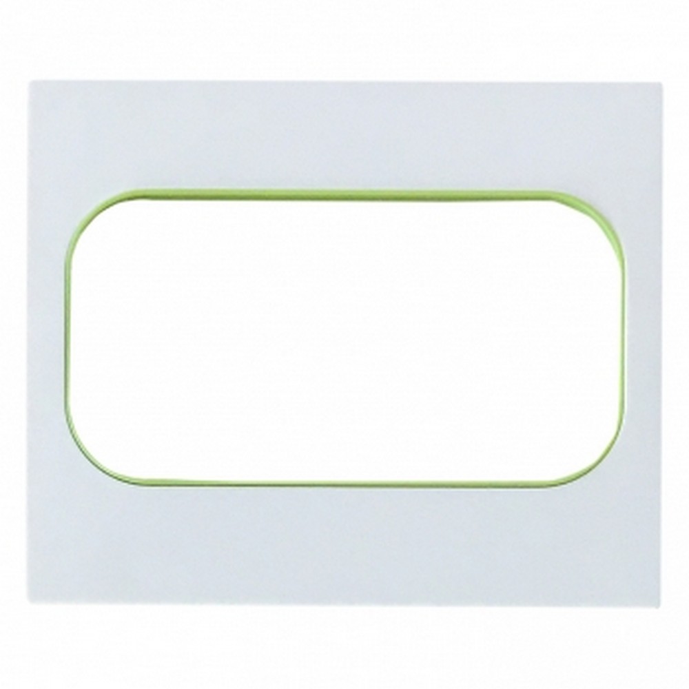 EKF Стокгольм белый Рамка EKF PROxima Стокгольм Белый Линия зеленая для розетки 2-ой EYM-G-302-20