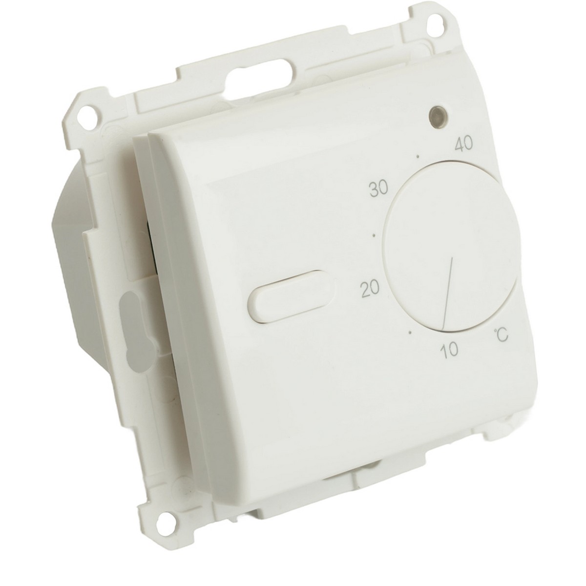 Терморегулятор механический STEKKER GLS00-7117-01 250V 3500W Катрин белый 49740