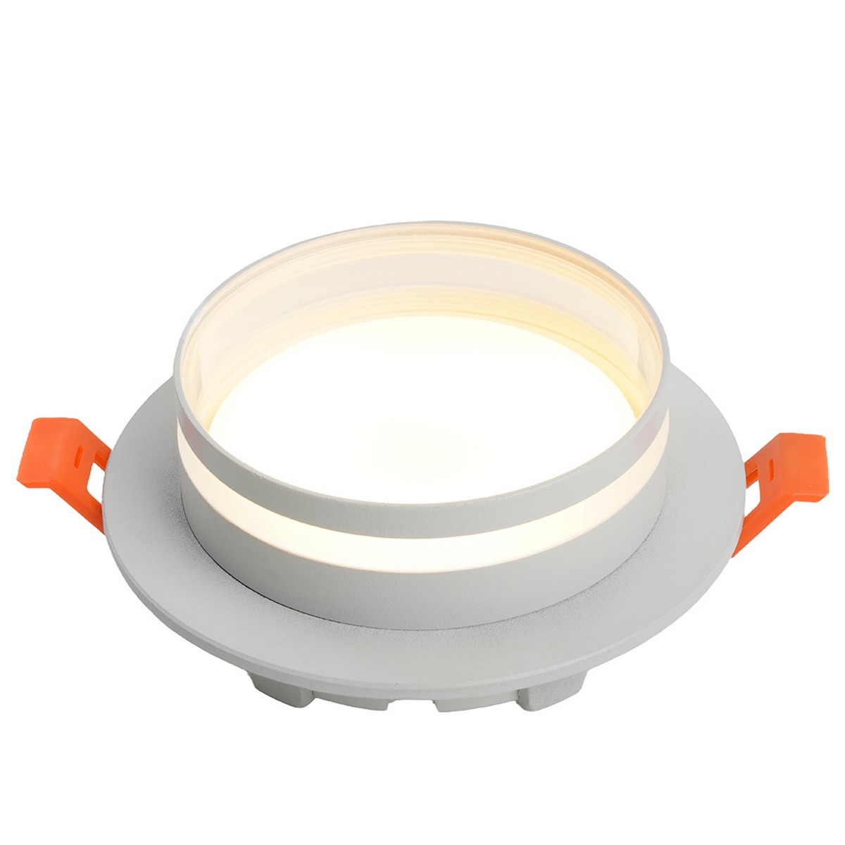 Встраиваемые светодиодные светильники Светильник встраиваемый Feron DL502 LUNA потолочный GX53 белый круг 51089 