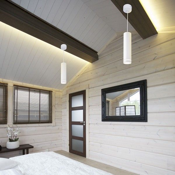 Подвесные светодиодные светильники Светильник подвесной Elektrostandard DLR023 светодиодный 12W 4200K белый матовый a037525 