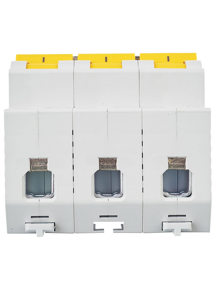 3 полюсные (трехполюсные) Автоматический выключатель IEK KARAT ВА47-150 3Р 125А 15кА х-ка D MVA50-3-125-D 