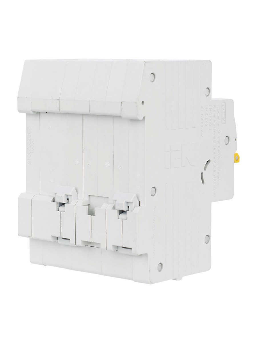 IEK Дифференциальный автоматический выключатель IEK KARAT АВДТ34 4P 16A 30мА MAD22-6-016-C-30 