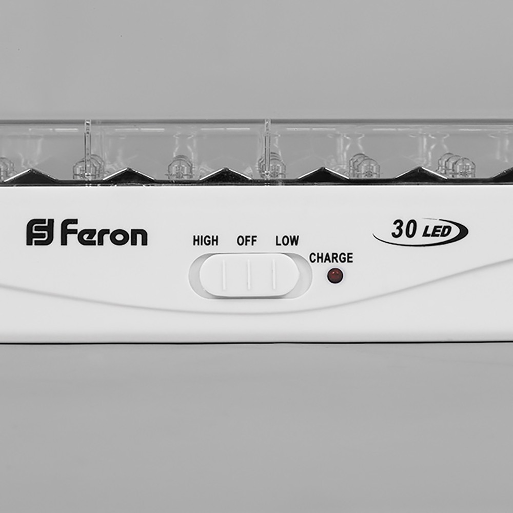 Светильник аккумуляторный Feron EL15 30 LED DC белый 12896