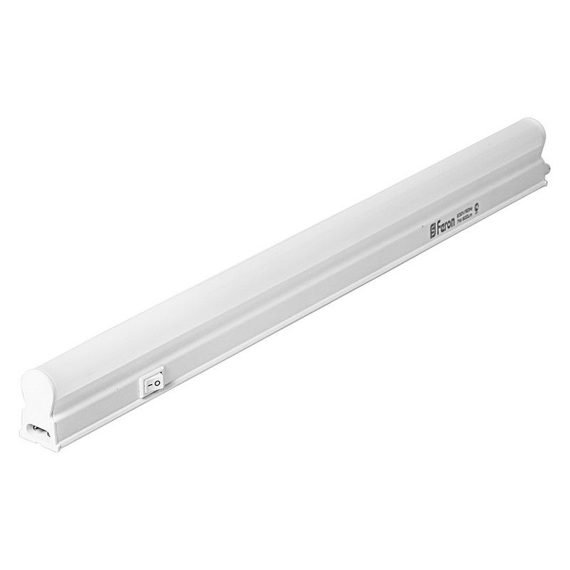 Линейные светодиодные светильники Светильник светодиодный Feron AL5038 линейный 4W 6500K 270мм 48141 