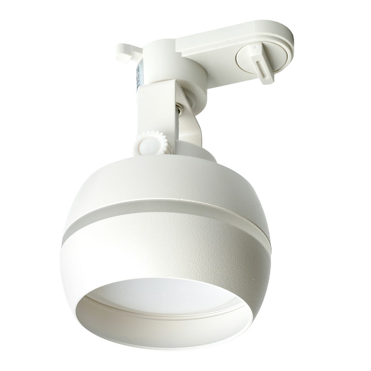 Трековые светодиодные светильники Светильник Feron AL165 трековый однофазный на шинопровод под лампу GX53 белый 48548 