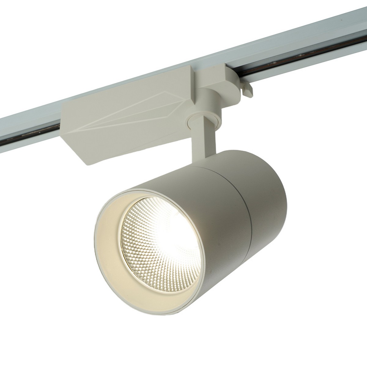 Трековые светодиодные светильники Светодиодный светильник Feron AL103 трековый на шинопровод 30W 4000K 35 градусов белый TrueColor 48941 