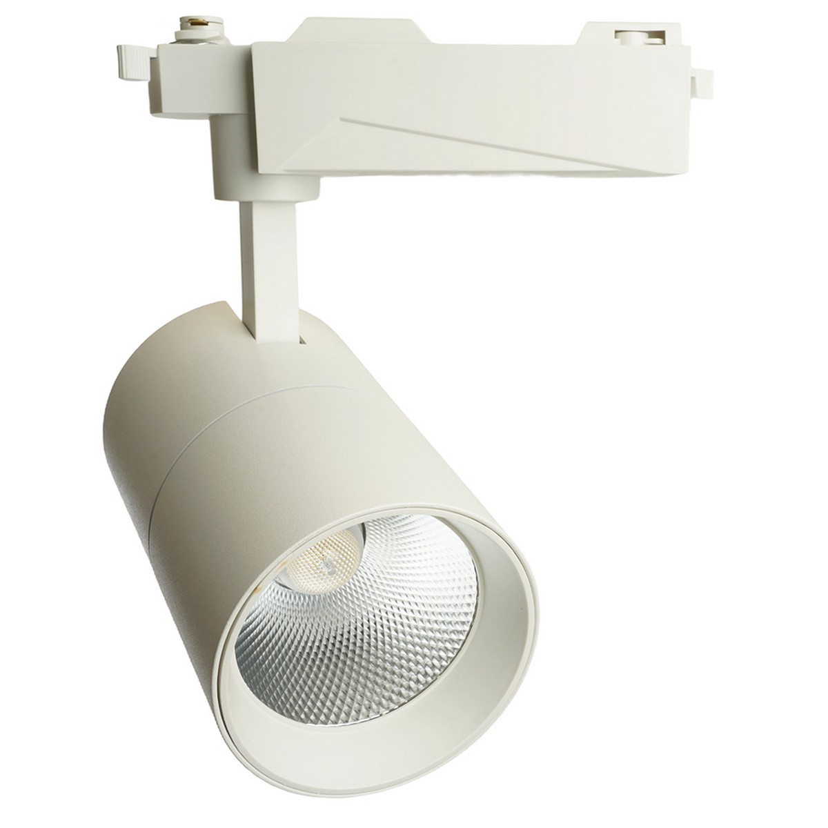 Трековые светодиодные светильники Светодиодный светильник Feron AL103 трековый на шинопровод 30W 4000K 35 градусов белый TrueColor 48941 