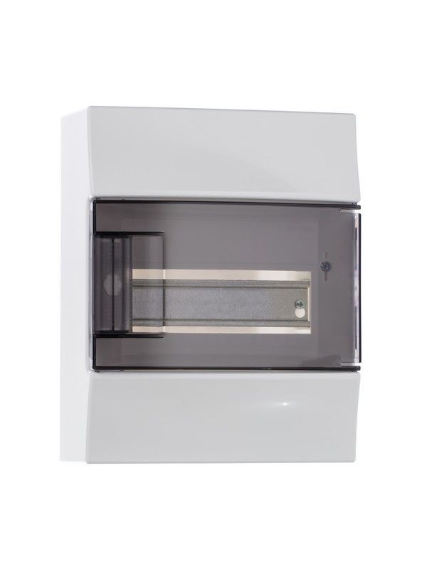 Щиты и боксы ABB Mistral41 Бокс настенный ABB Mistral41 8М прозрачная дверь (с клемм) 1SPE007717F9991