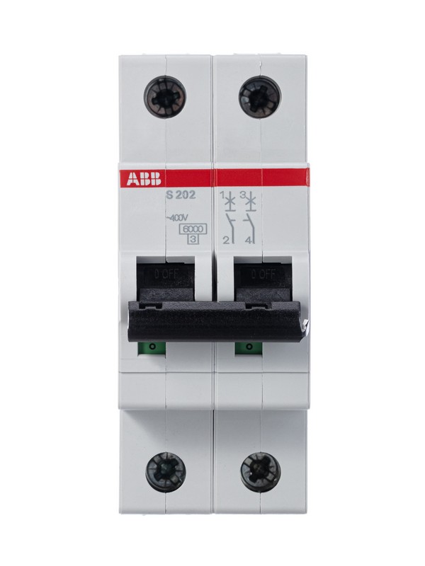 Автоматический выключатель ABB S202 25A (С) 6kA 2CDS252001R0254