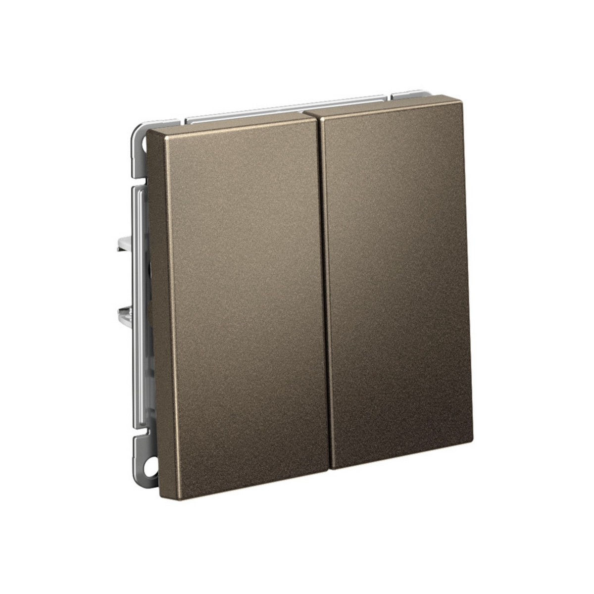 ArtGallery Мокко Переключатель Systeme Electric ArtGallery Мокко 2-клавишный    GAL000665