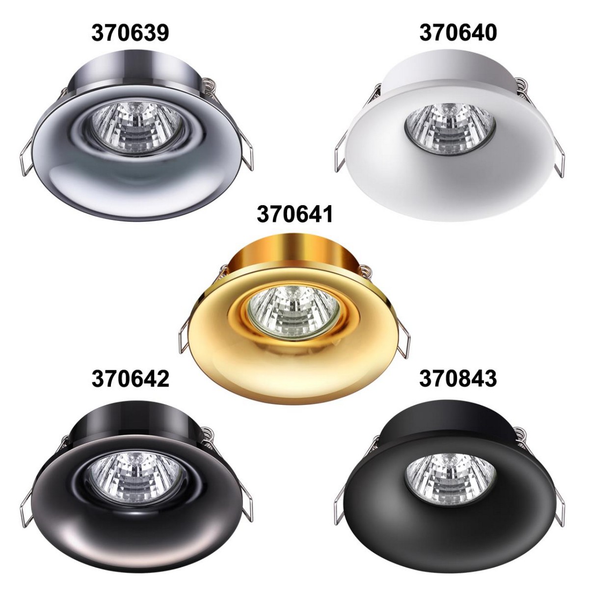 Встраиваемые светодиодные светильники Встраиваемый светильник NOVOTECH 370641 METIS 