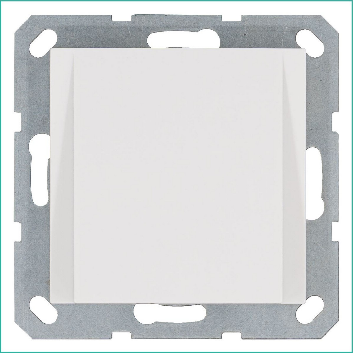 JASMART G - розетки и выключатели Вывод кабеля JASMART Белый глянцевый G8210W