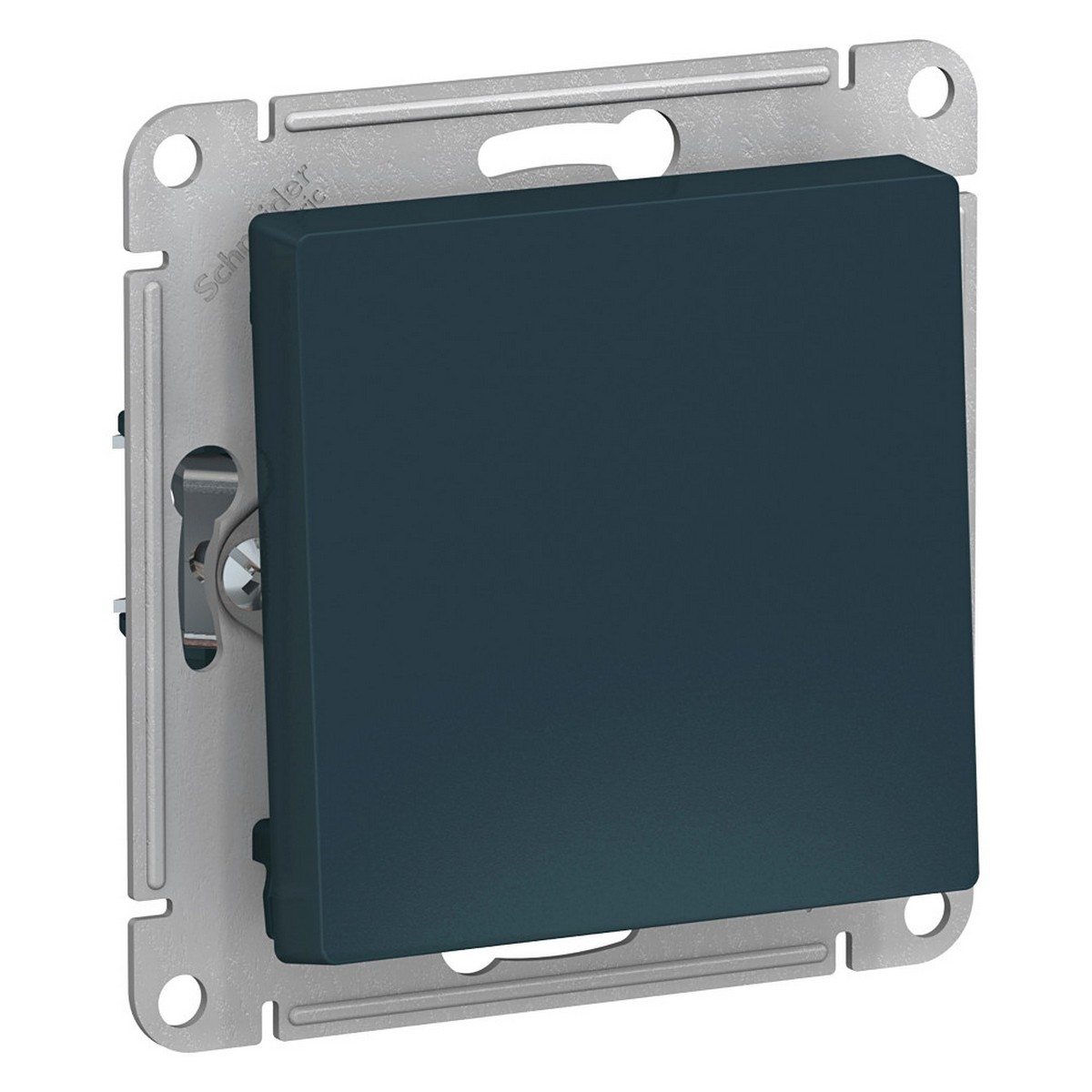 Кнопка нажимная Systeme Electric AtlasDesign Изумруд ATN000815