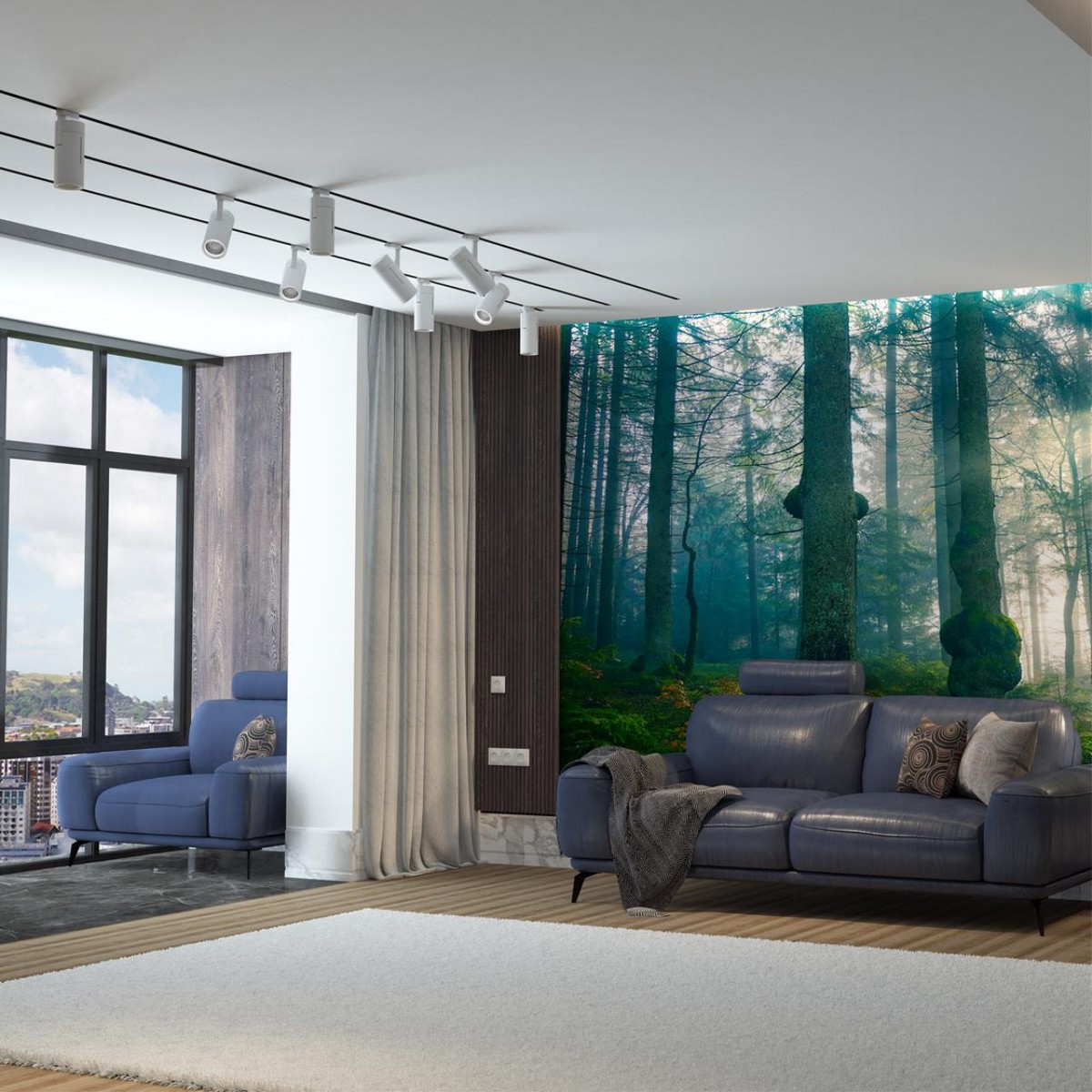 Трековые светодиодные светильники Трехфазный трековый светодиодный cветильник NOVOTECH 358596 DEP 