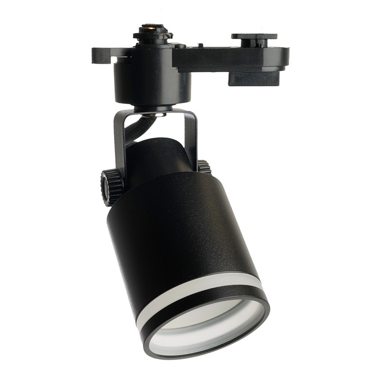 Трековые светодиодные светильники Светильник Feron AL188 трековый под лампу GU10 черный 48707 