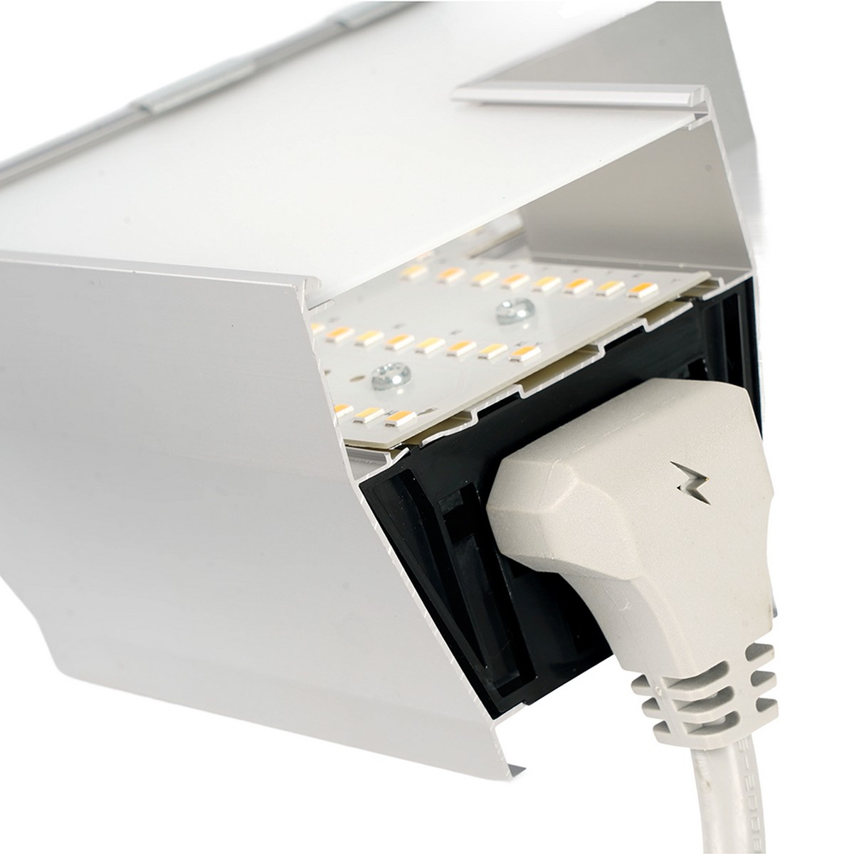 Линейные светодиодные светильники Сетевой шнур Feron LD4036C для подключения к светодиодному светильнику AL4036 51876 