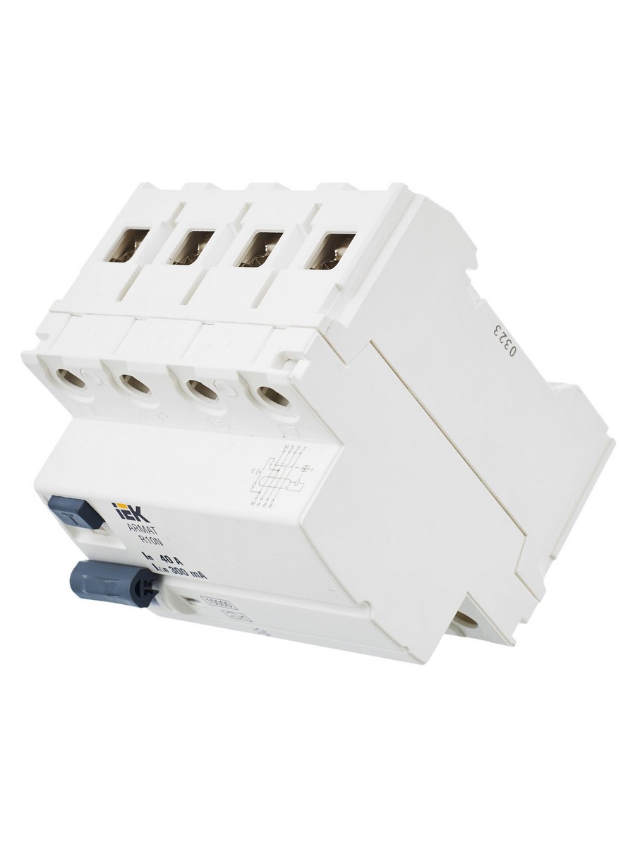 IEK ВДТ УЗО IEK ARMAT R10N 4P 40А 300мА тип A AR-R10N-4-040A300 