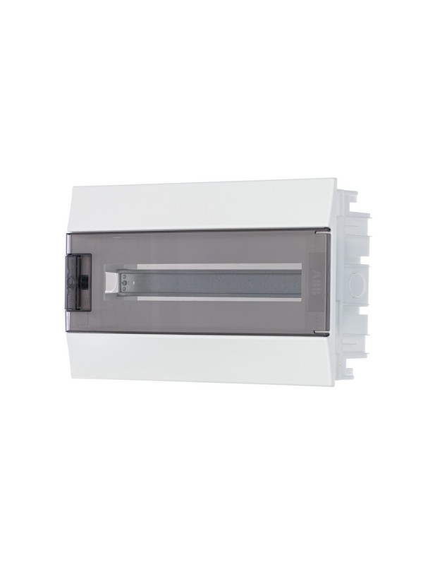 Бокс в нишу ABB Mistral41 18М прозрачная дверь (c клемм) 1SLM004101A2204