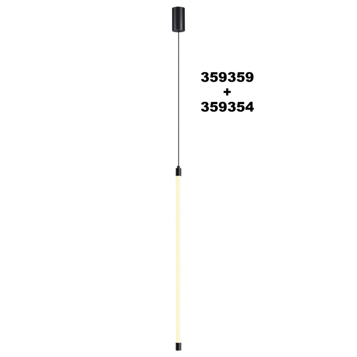 Линейные светодиодные светильники Светильник линейный светодиодный NOVOTECH VITZ 359354 