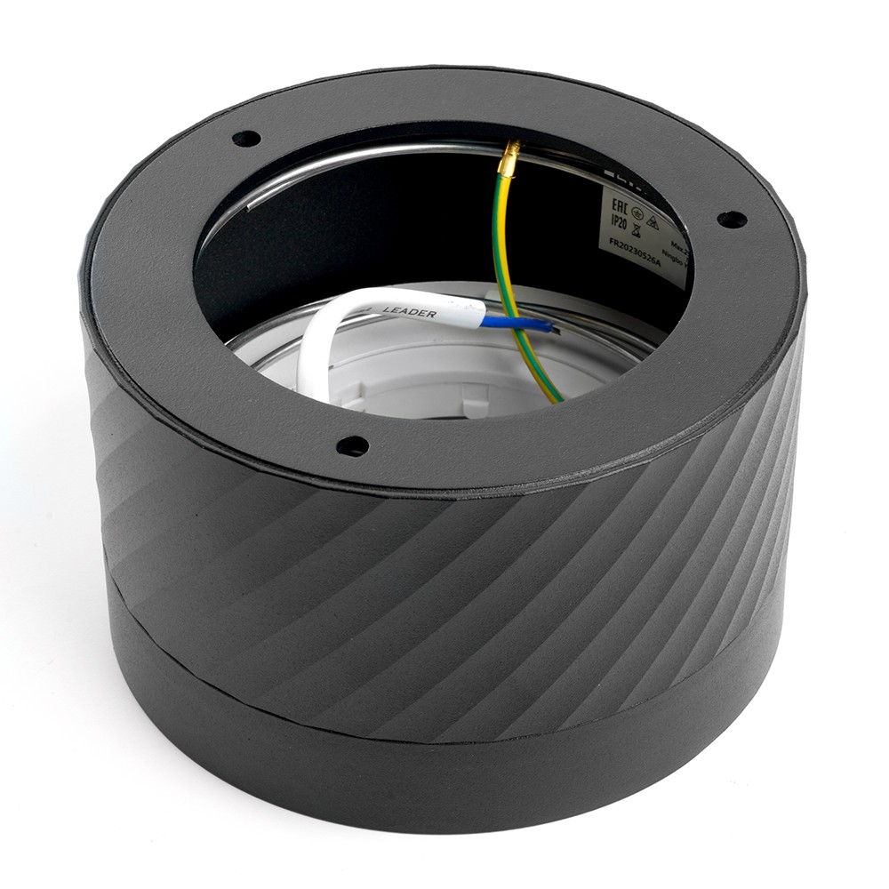 Светильник потолочный Feron HL371 25W GX70 черный 48737