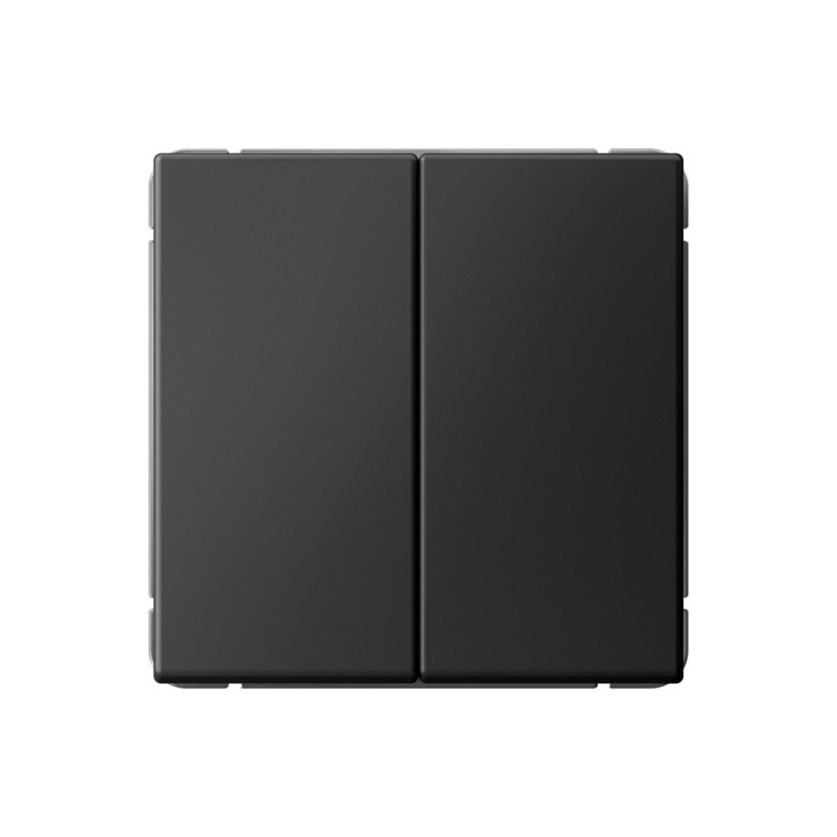 ArtGallery Базальт Переключатель Systeme Electric ArtGallery Базальт 2-клавишный    GAL001465