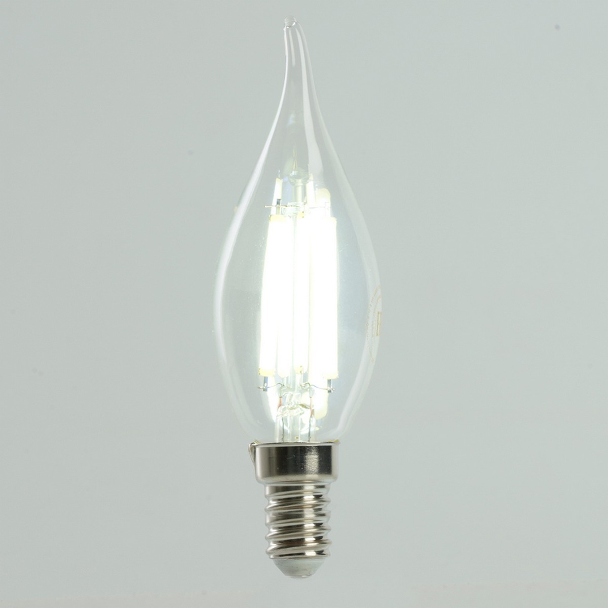 E14 Лампа светодиодная Feron.PRO LB-1218 Свеча на ветру E14 8W 175-265V 6400K 51267 