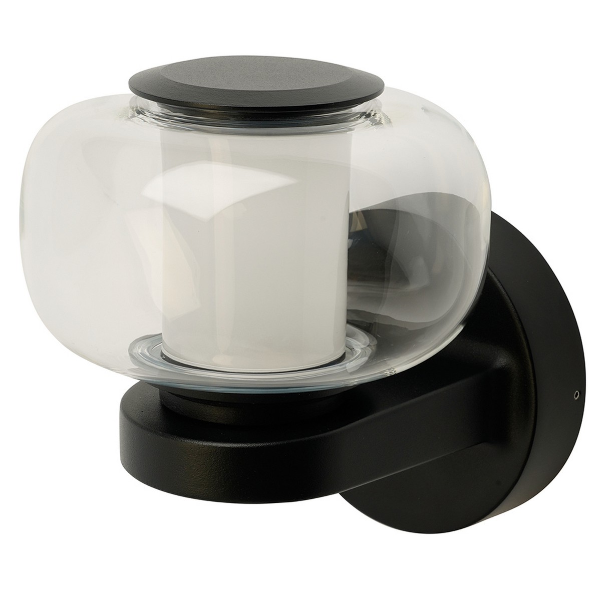 Уличные настенные светильники Светильник Feron DH1601 уличный светодиодный 12W 4000K черный 51988 