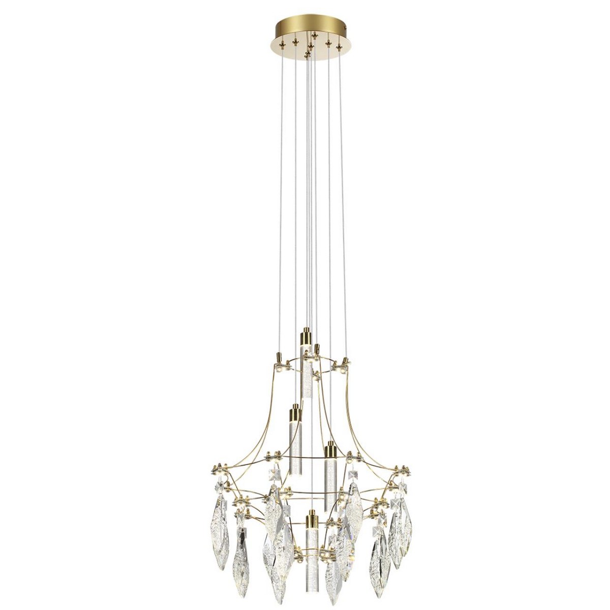 Люстры Подвесной светильник ODEON LIGHT EXCLUSIVE 7000/35L FLAMENCO LED 