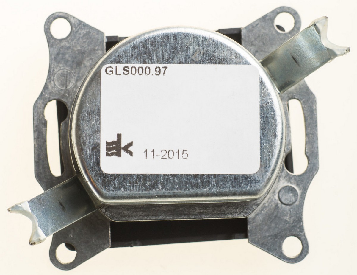 Розетка TV-SAT Systeme Electric Glossa Антрацит оконечная 1DB механизм GSL000797